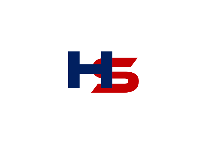 Logo Haneder Spedition (zu sehen sind die beiden Anfangsbuchstaben)